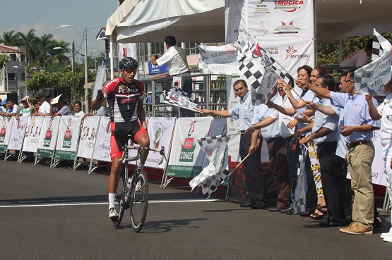 Ulises Castillo, Vencedor de la 1ª Etapa de la Vuelta Ciclista Internacional Michoacán 2014