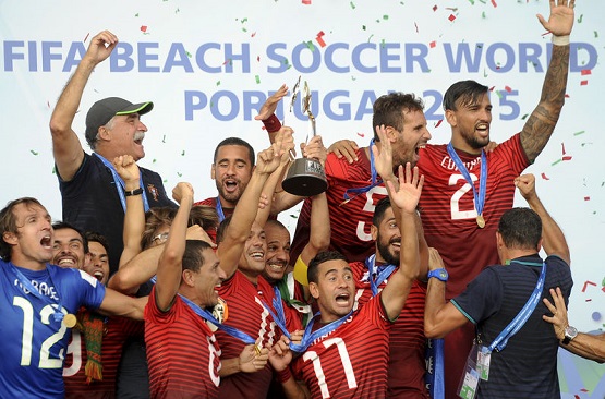 Portugal, Campeón de Fútbol de Playa