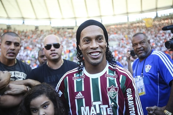 Ronaldinho Llenó Maracaná en Presentación