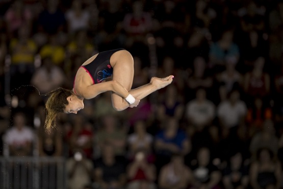 Paola Espinosa se Despidio del Mundial de Natación