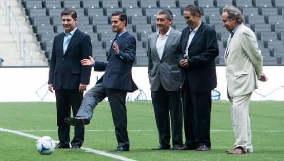 Inauguró Peña Nieto Nuevo Estadio de Rayados