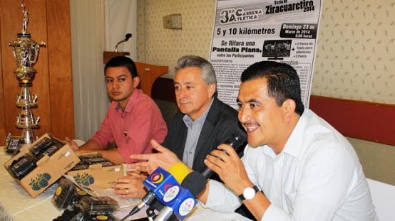 Ayuntamiento de Morelia y de Ziracuaretiro Presentan Carrera Atlética