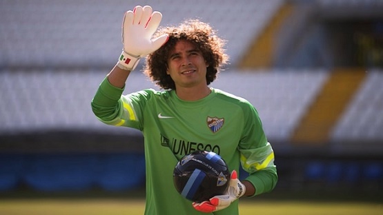 Guillermo Ochoa Debutó con el Málaga