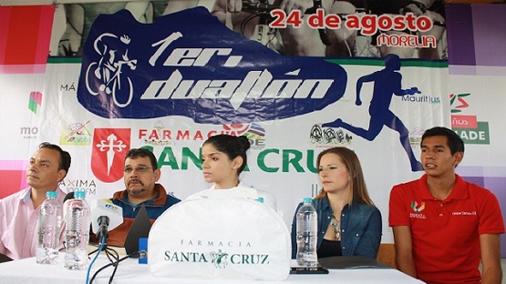 IMDE Presenta Primer Duatlón en Morelia