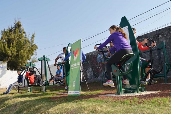 Morelia, sin Capacidad Para Vigilar los Gimnasios al Aire Libre