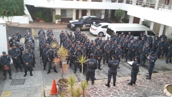 Arriban 200 Elementos de la División de Gendarmería de la Policía Federal a Uruapan