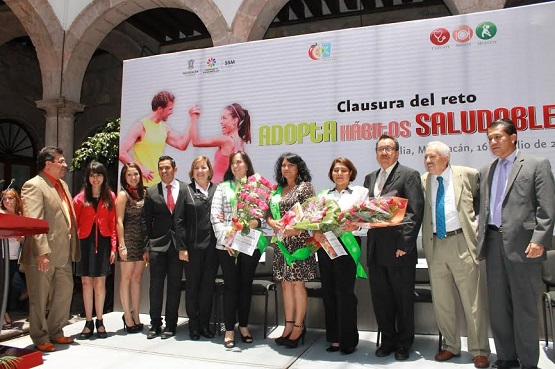 Premia SSM a Trabajadores que Participaron en Reto Adopta Hábitos Saludables