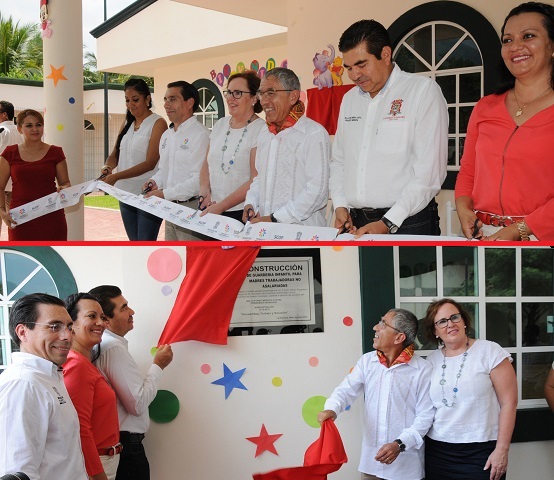 Inaugura Salvador Jara Guardería de La Huacana, “una de las 2 mil Obras que Estaban en el Abandono”