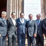 Coloca Bando Solemne Insignia en Sede del Poder Judicial