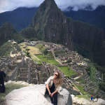 Vanessa en Machu Picchu