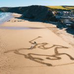 Arte en la Arena y con Caballos