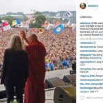 Dalai Lama en Glastonbury