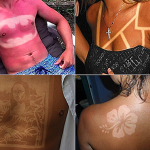 Haciendo Arte Bronceándose