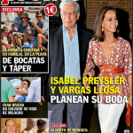 Vargas llosa Planea Boda conEx de Enrique Iglesias