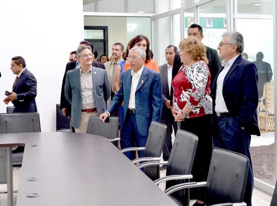 Inauguración de las oficinas de la Dirección General del Conalep Michoacán