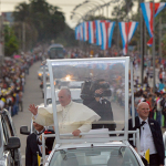 Llega el Papa a la Havana