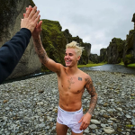 Justin Bieber se Congela