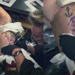 Lady Gaga se Tatúa a David Bowie