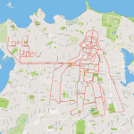Lord Vader Hecho por GPS