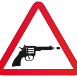 balazo balacera pistola revolver