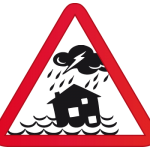 inundación lluvias truenos desastre