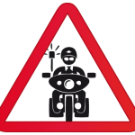 policía moto