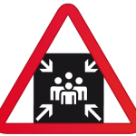 punto encuentro evacuación alarma