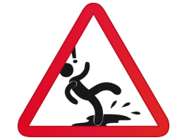 resbalón caída muerte herido accidente