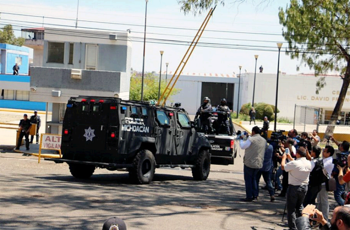 Arribo de Jesús Reyna CERESO