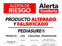 Emiten Alerta Sobre PediaSure Falso