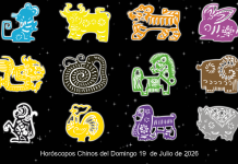 Horóscopos Chinos del Domingo 19 de Julio de 2026 Horoscopos Chinos